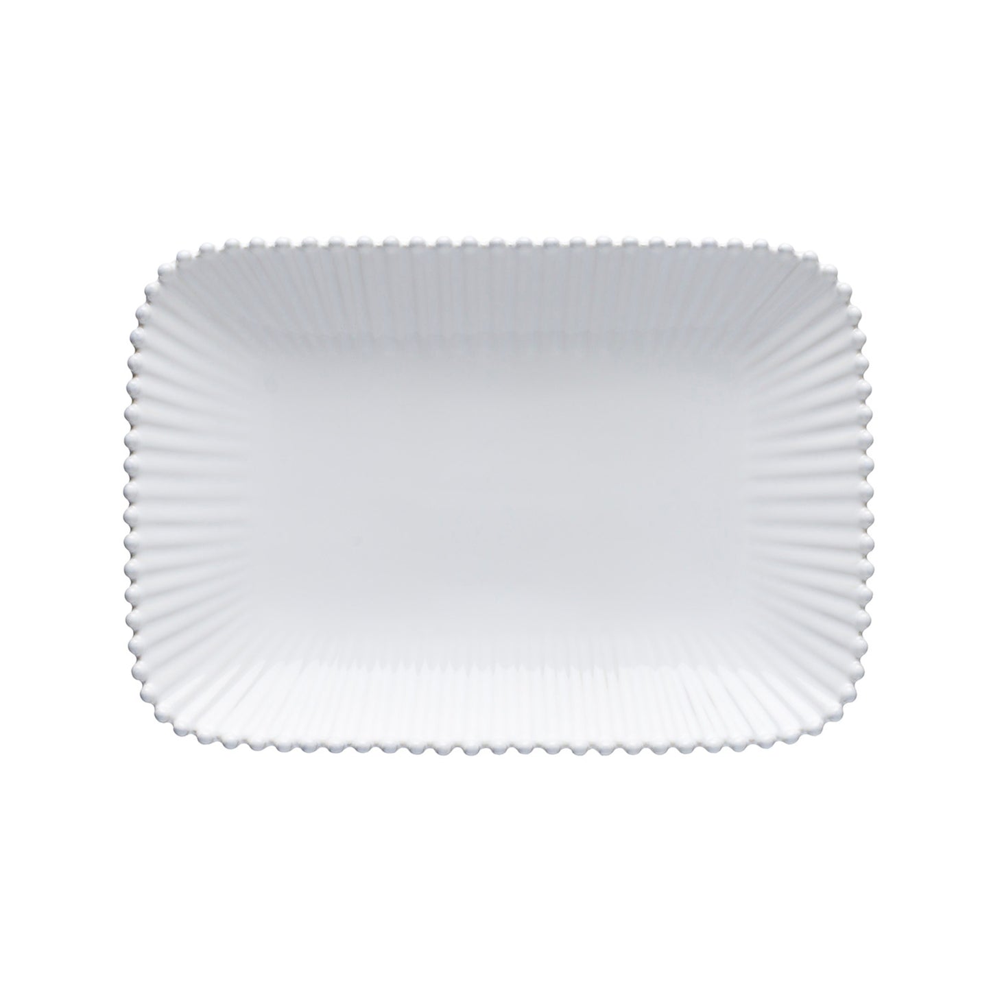 GIFT RECT. PLATTER 30 PEARL
