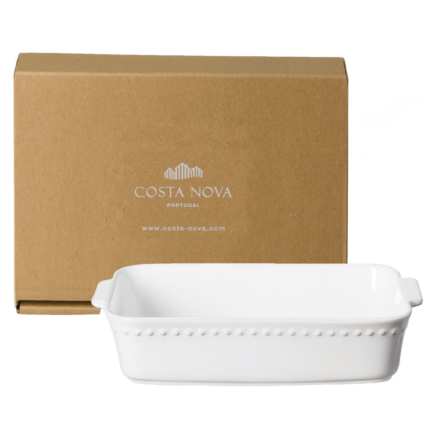 Large Rectangular Baker Pearl