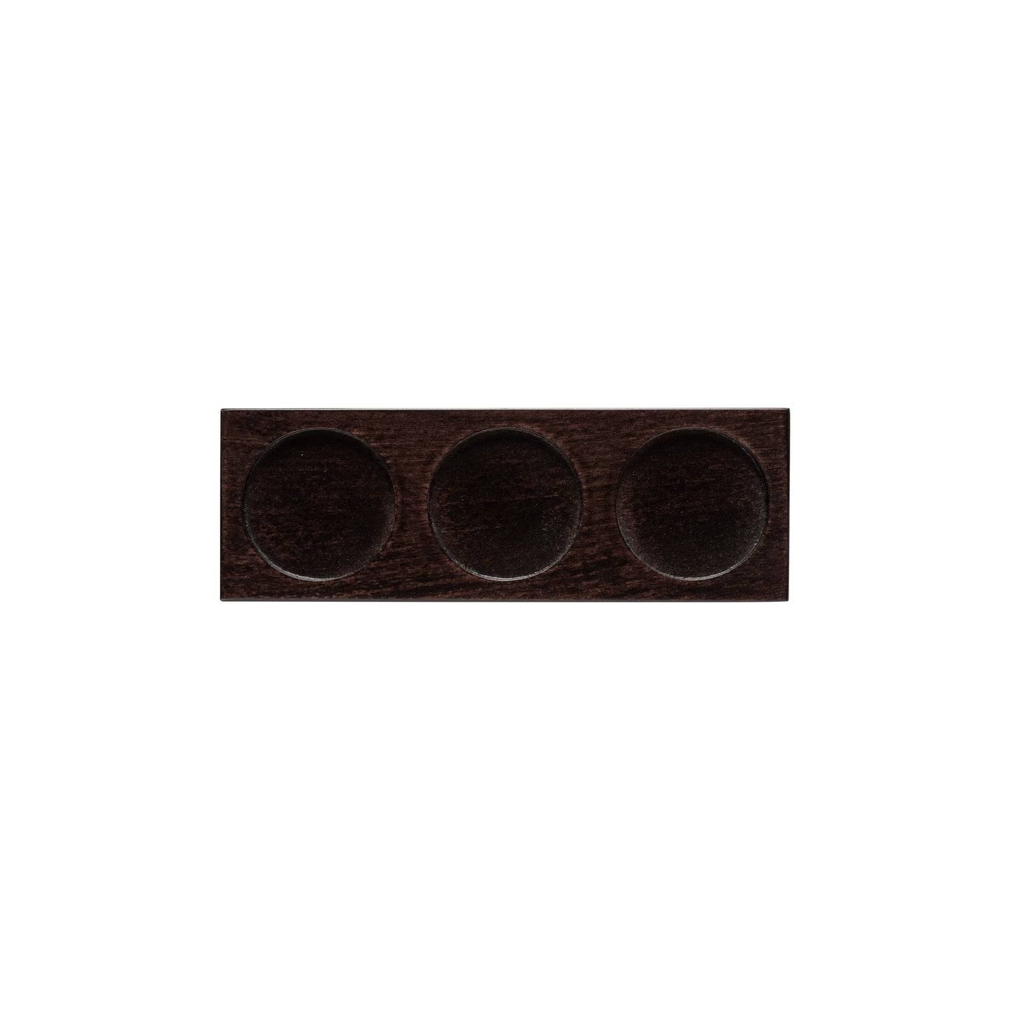 3-Section Rectangular Wood Tray Nótos
