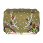 Gift Rectangular Platter Deer Friends