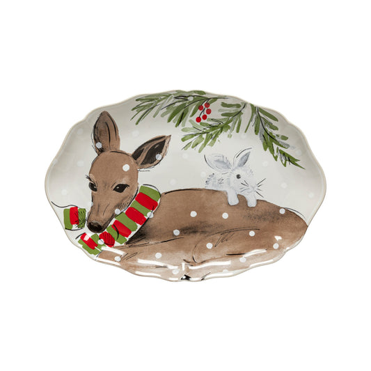Gift oval platter small