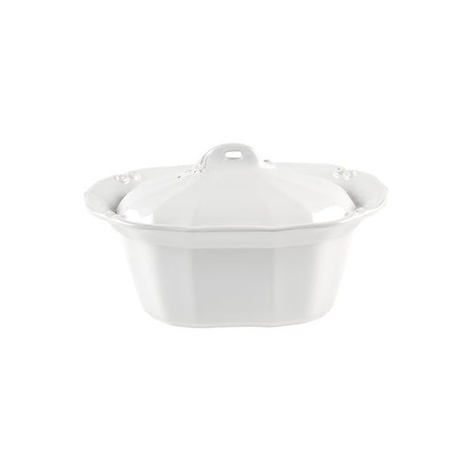 Oval Covered Casserole Vintage Port