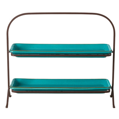 Tiered Stand with Two Trays Sardegna