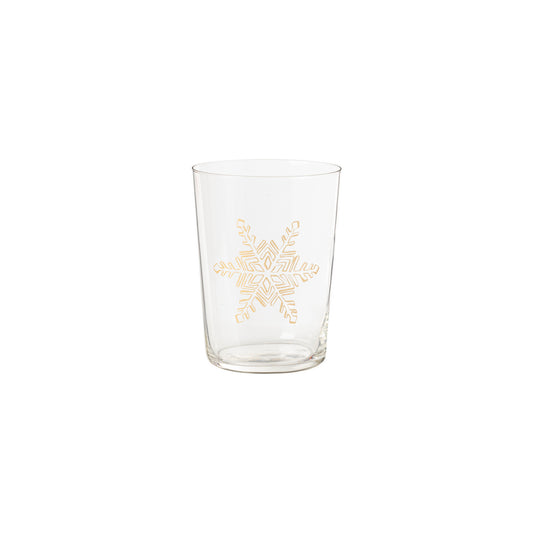 Tumbler/Highball Snowflakes Festive Glassware