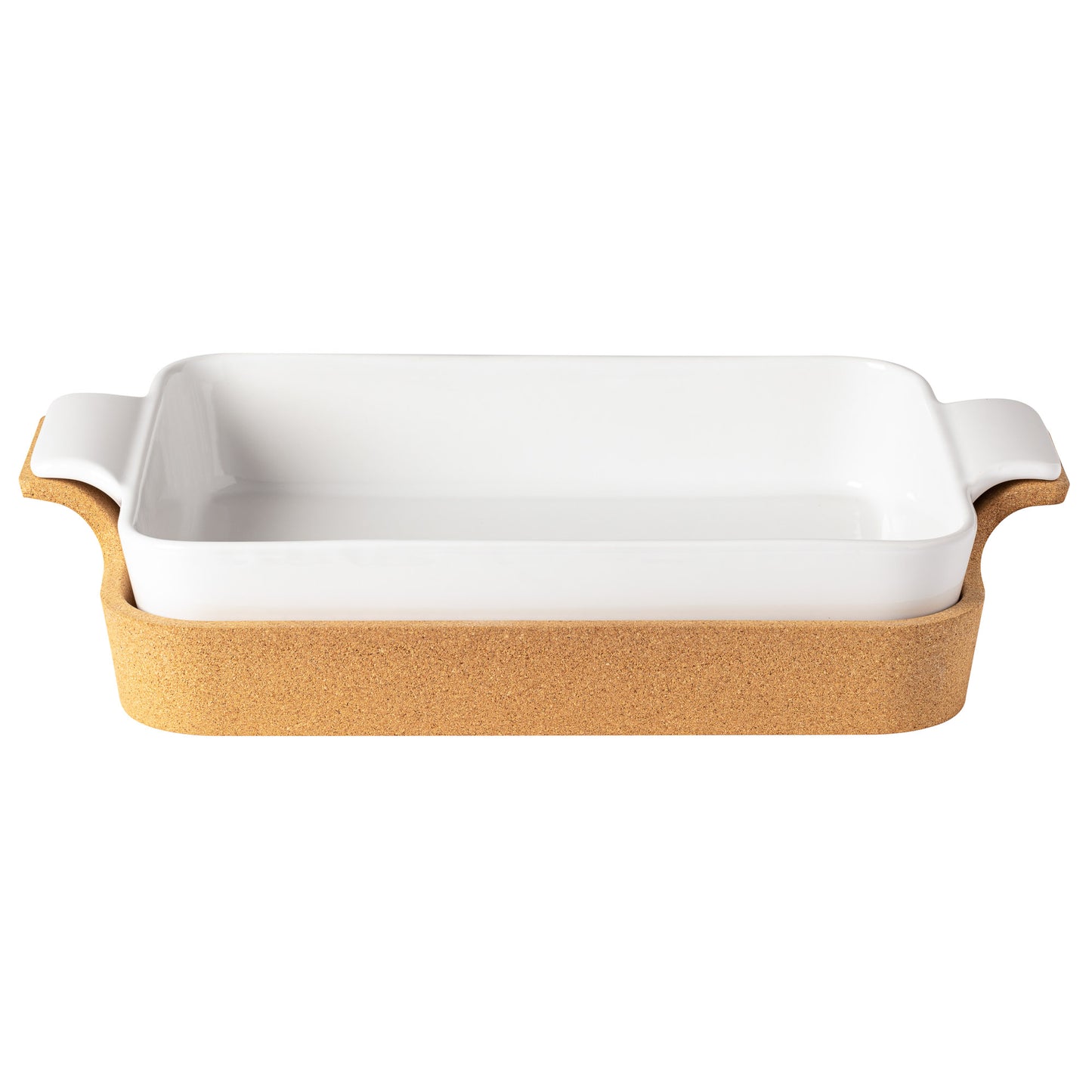 Gift Rectangular Baker with Cork Tray Ensemble