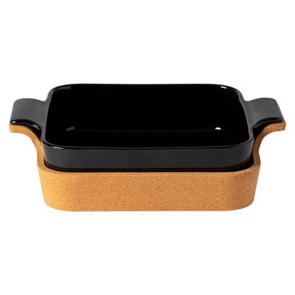 Gift Square Baker with Cork Tray Ensemble