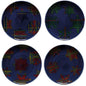 Set 4 Salad/Dessert Plates Snow Flake