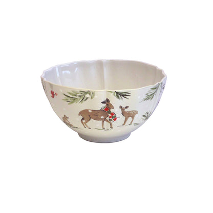 Serving Bowl Deer Friends by Casafina