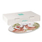 Large Oval Platter 50 Deer Friends
