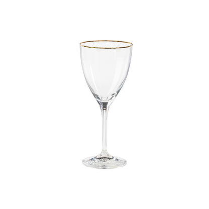 Wine Glass with Golden Rim Sens