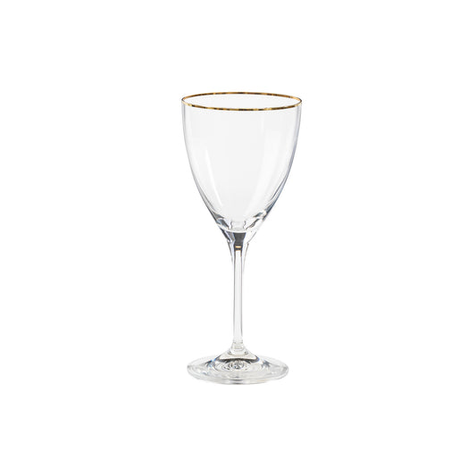 Wine Glass with Golden Rim Sens