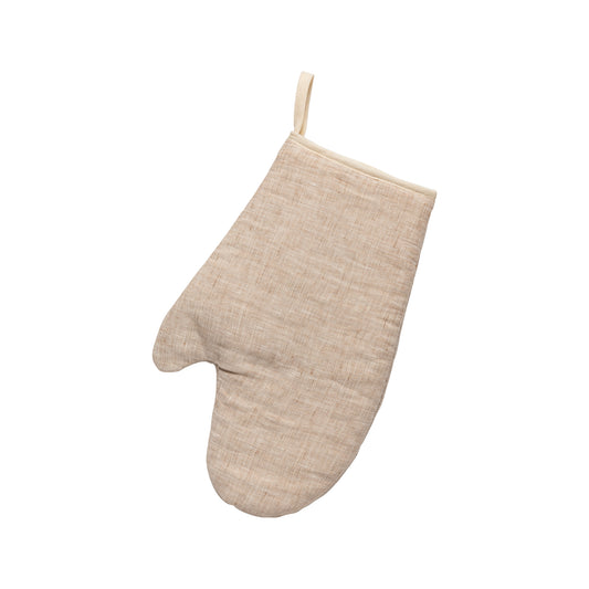 Oven Mitt 100% Linen Carmela