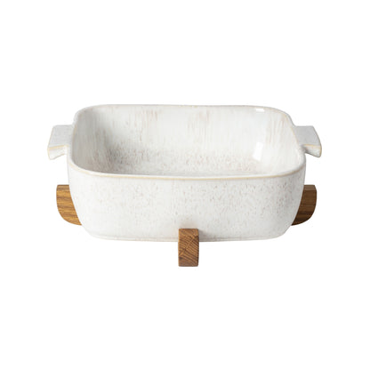 Square Baker with Oak Trivet Eivissa