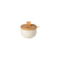Sugar Bowl with Spoon and Wood Lid Pacifica