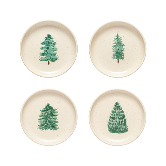 Set 4 Appetizer Plates Pacifica