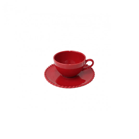TEA CUP AND SAUCER 0.25 L PEARL