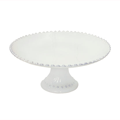 Footed Plate Pearl