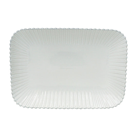 Large Rectangular Platter Pearl