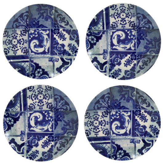 Set 4 Salad/Dessert Plates Lisboa