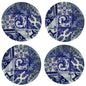 Set 4 Salad/Dessert Plates Lisboa