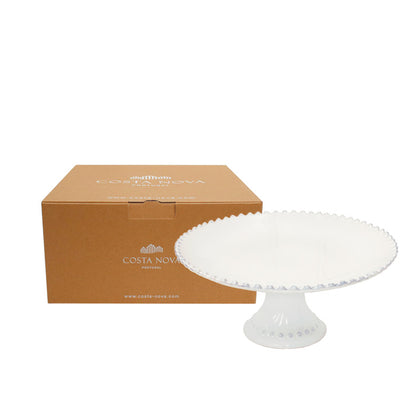 Footed Plate Pearl