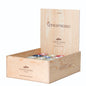 Set 40 Multicolor Espresso Cups with Wooden Display Box Grespresso