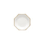 Octagonal Appetizer Plate Luzia