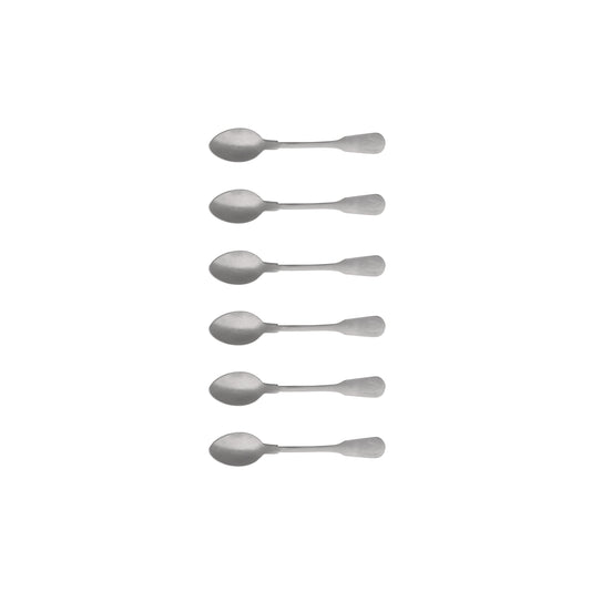 Flatware Coffee Spoon 6 Pieces Set Saga