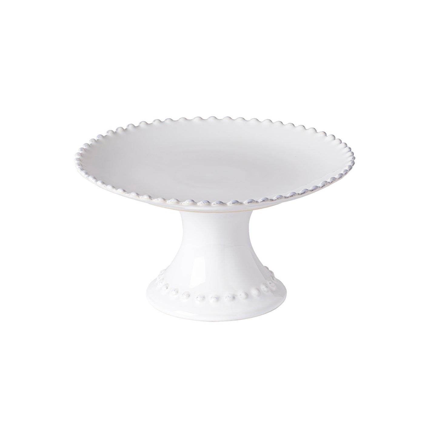 Small Footed Plate Pearl