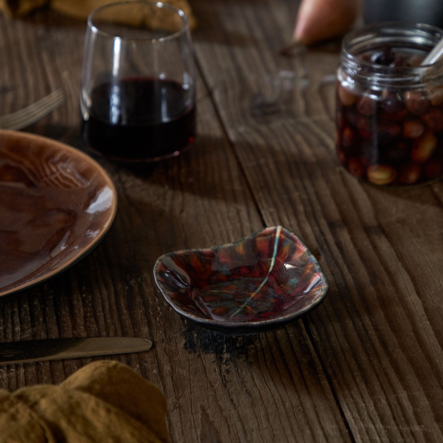 Dip Dish Leaf Riviera