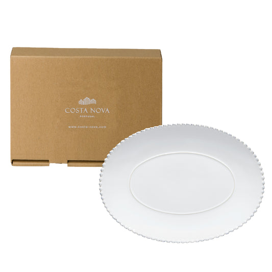 Oval Platter Pearl