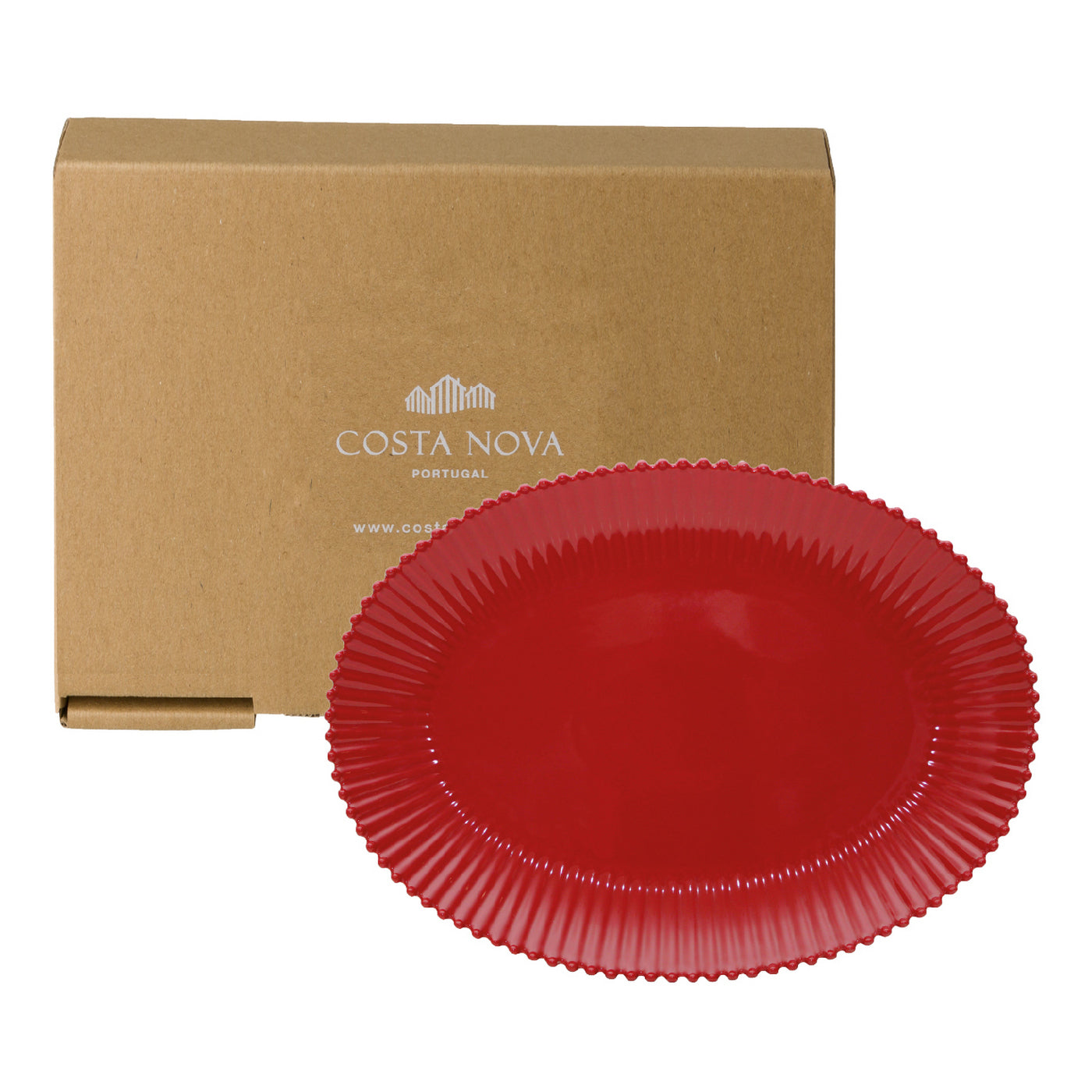 GIFT OVAL PLATTER 50 PEARL