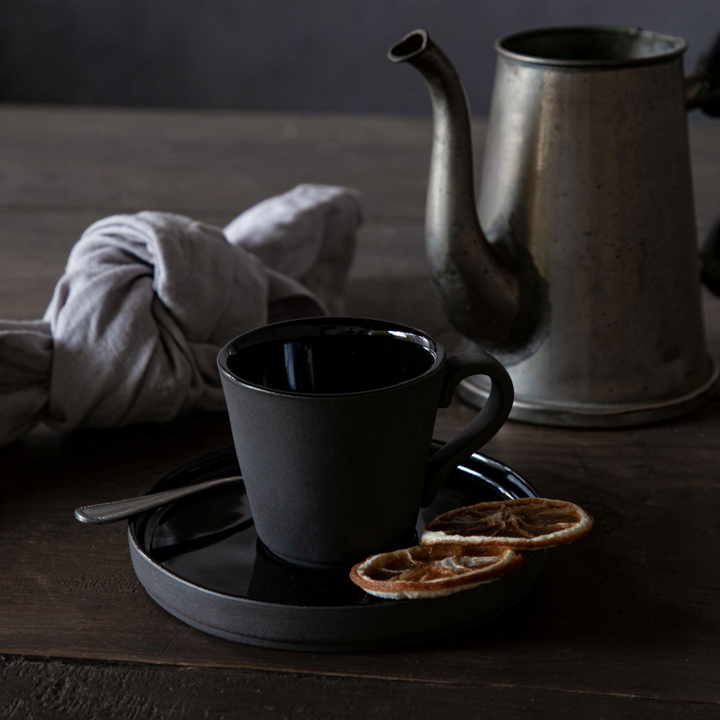 Coffee Cup and Saucer Lagoa Ecogres