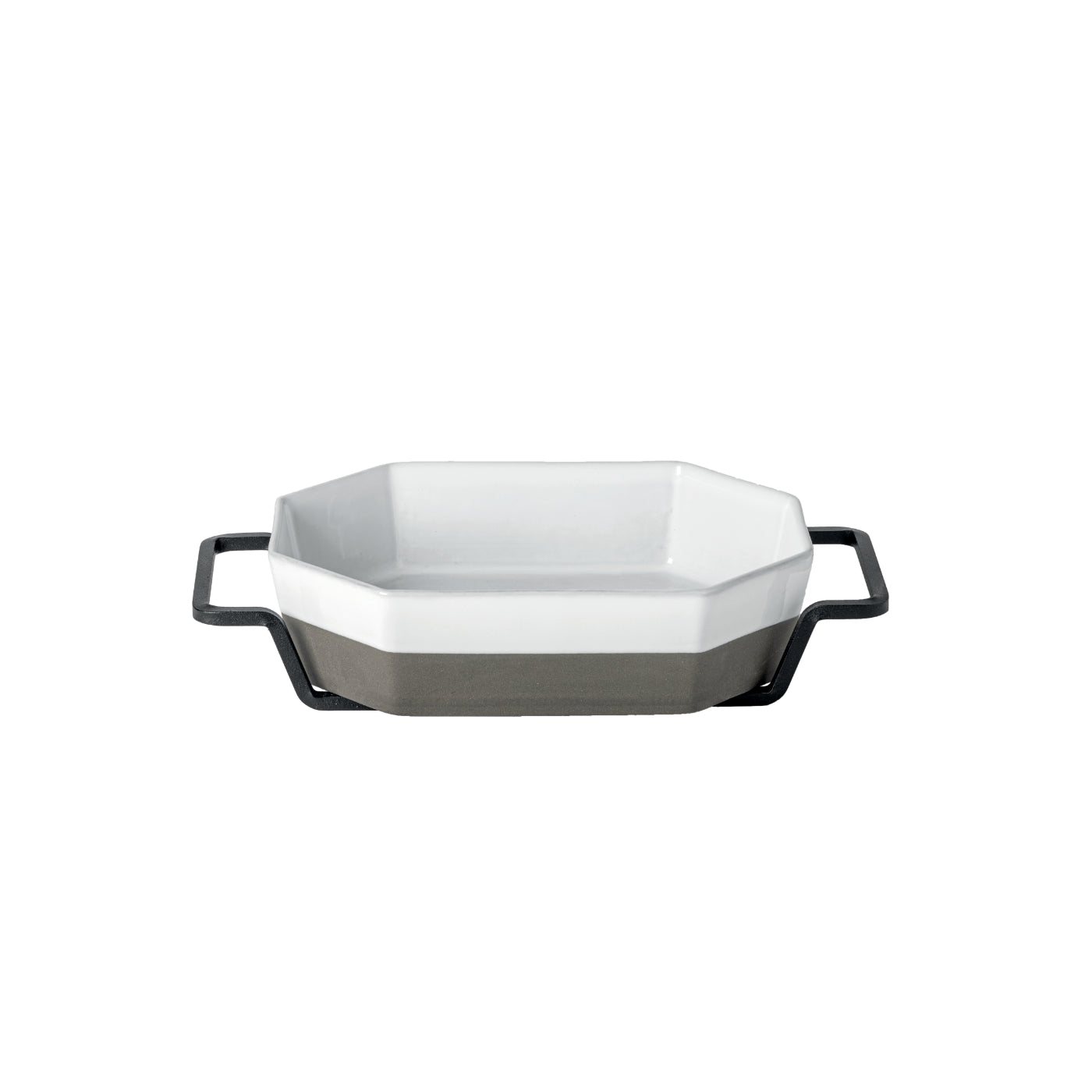 Octagonal Baker with Metallic Holder Plano