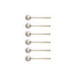 Flatware Coffee Spoon 6 Pieces Set Mito