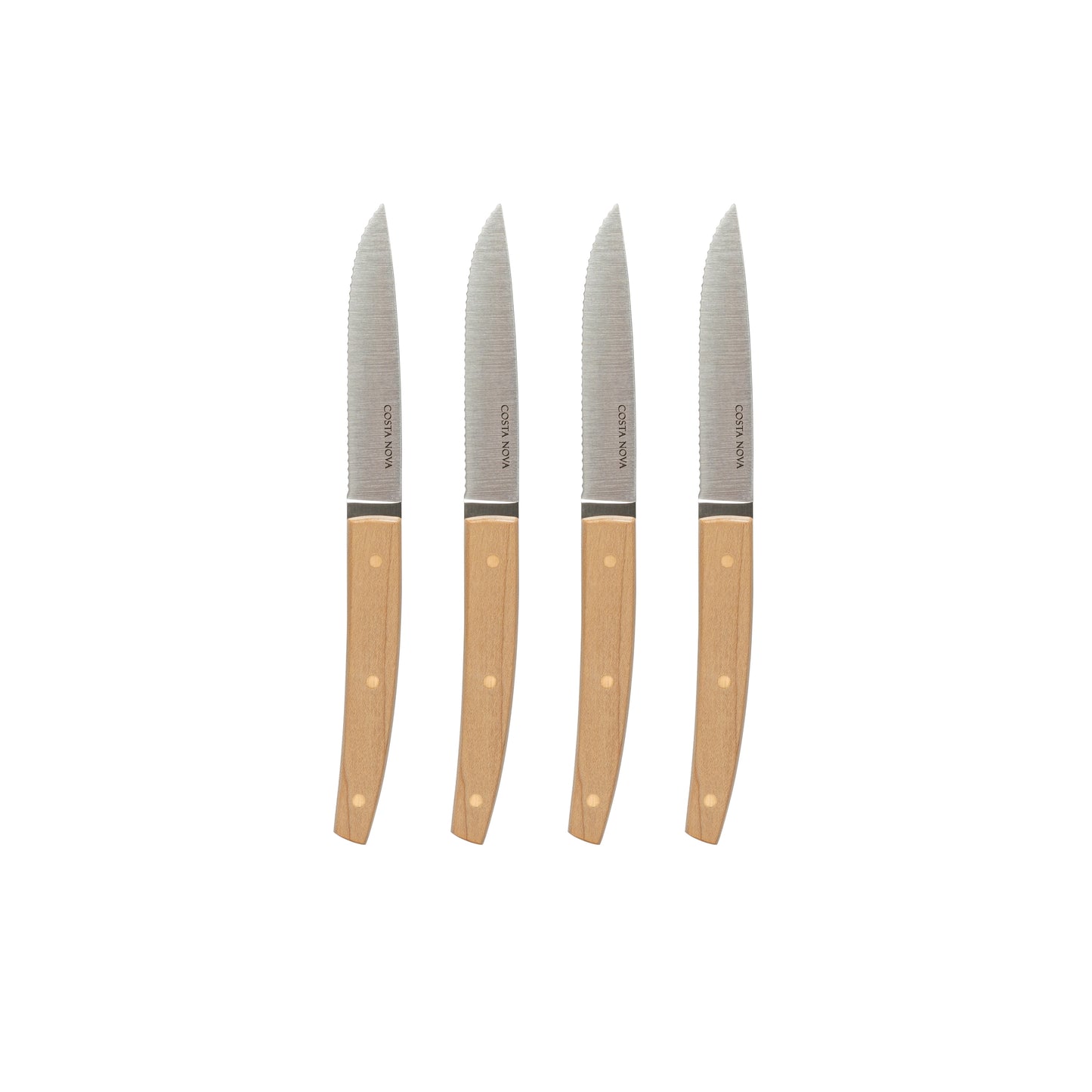 Set 4 Rosewood Steak Knives Remo