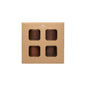 Set 4 Leather Napkin Rings Leather