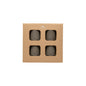 Set 4 Round Ecogres Napkin Rings Napkin Ring - eco Grés