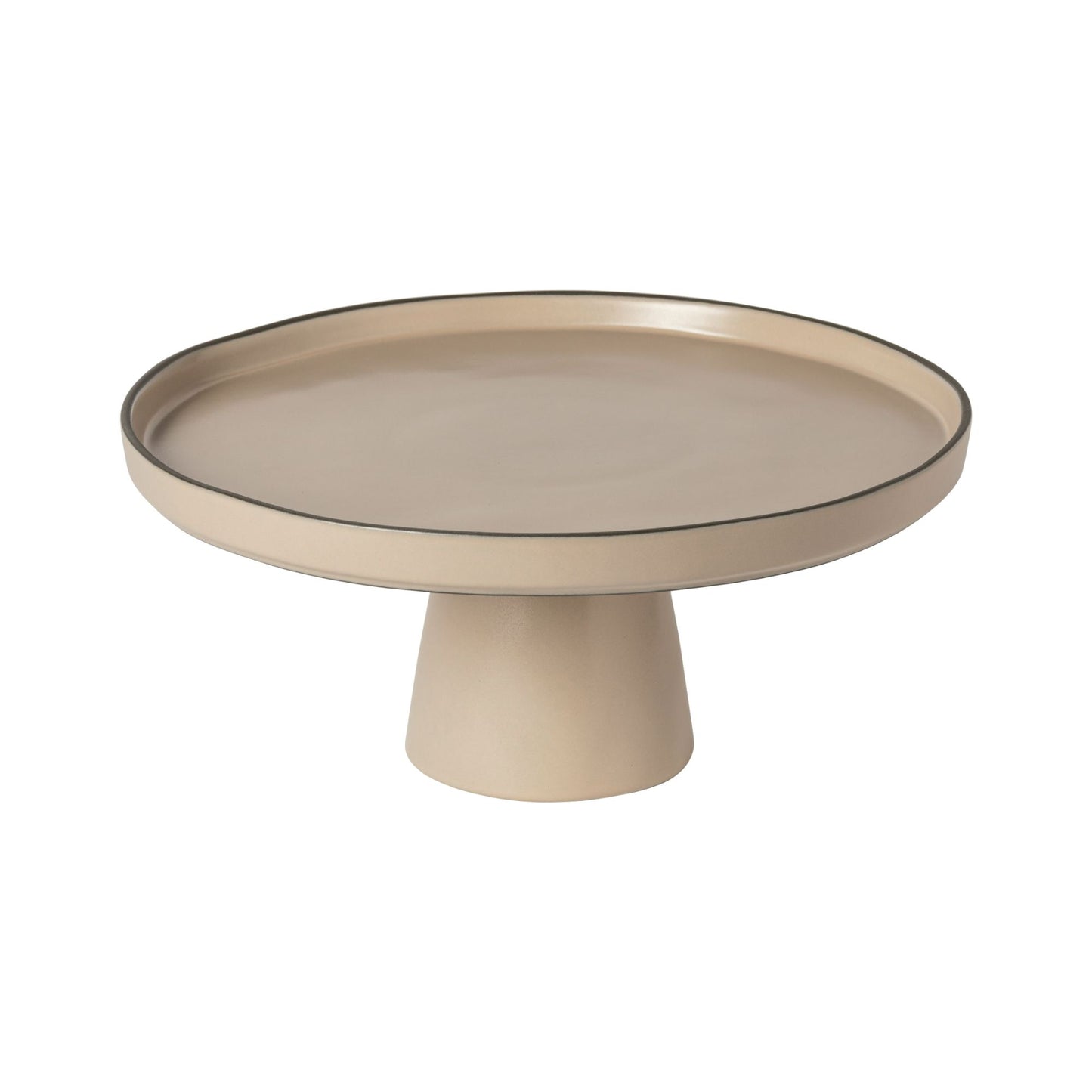 Footed Plate Stacked Organic