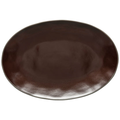 Oval Platter Stacked Organic