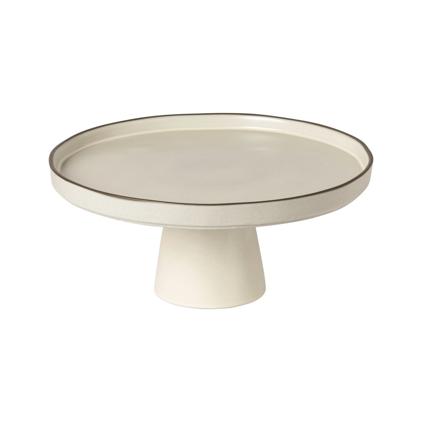 Footed Plate Stacked Organic