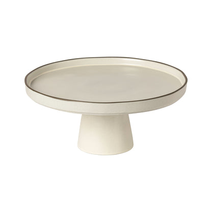 Footed Plate Stacked Organic