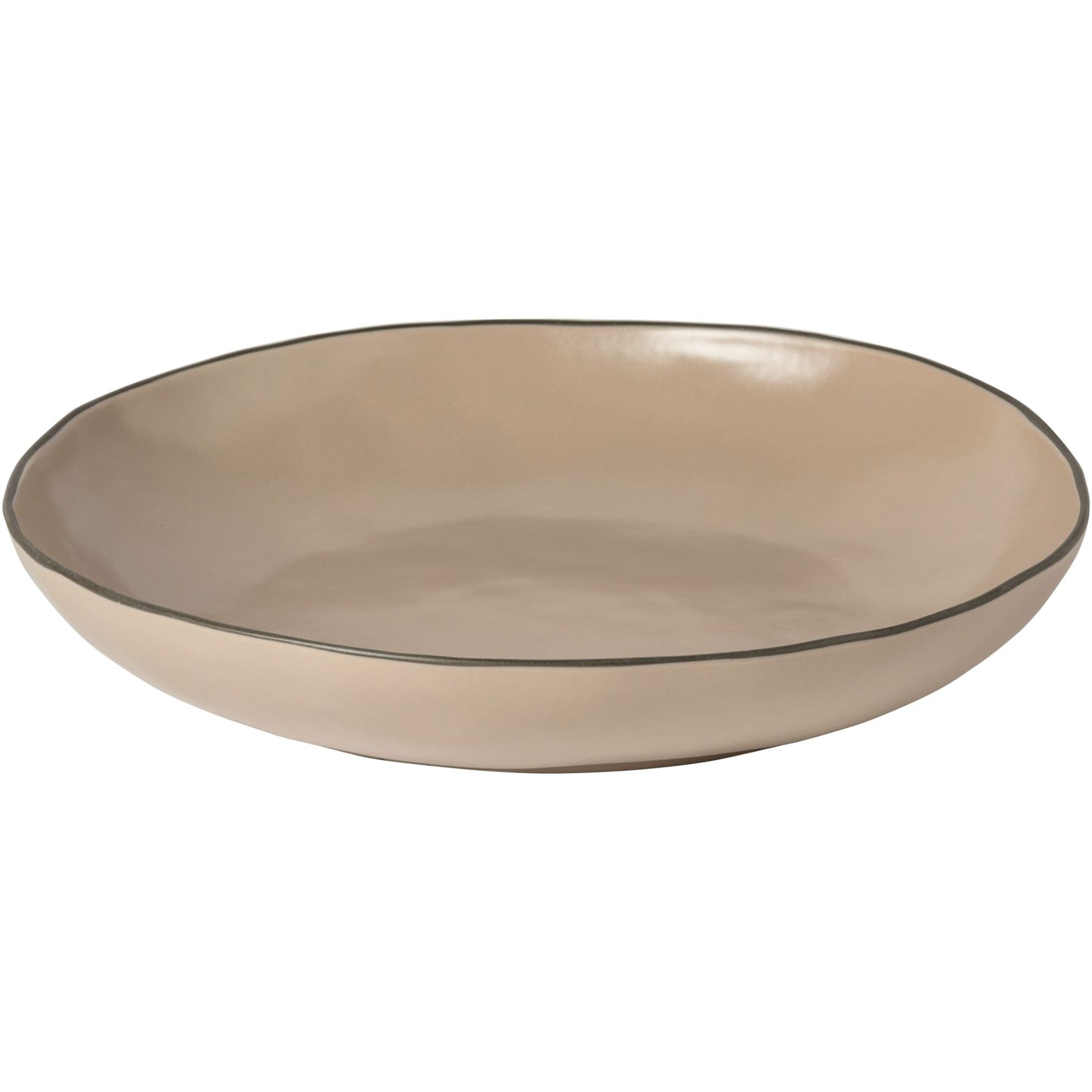 Low Serving Bowl Stacked Organic