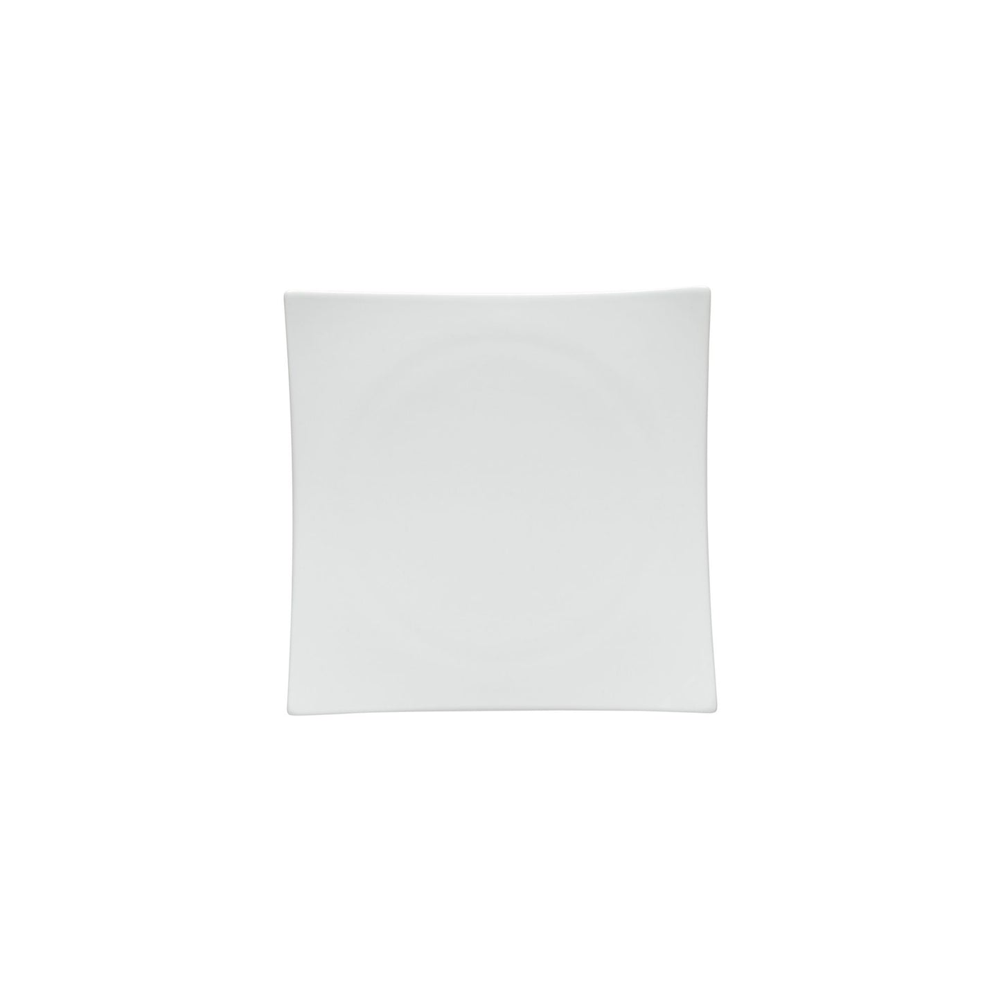 Porcelain Square Appetizer Plate Resonance