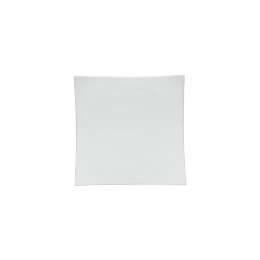Porcelain Square Appetizer Plate Resonance
