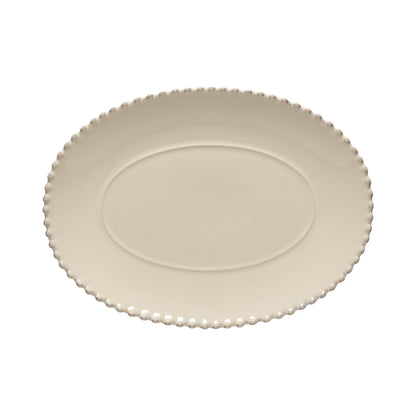 Small Oval Platter Pearl