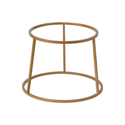 High Round Metallic Riser Stacked Organic