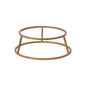 Low Metallic Round Riser Stacked Organic