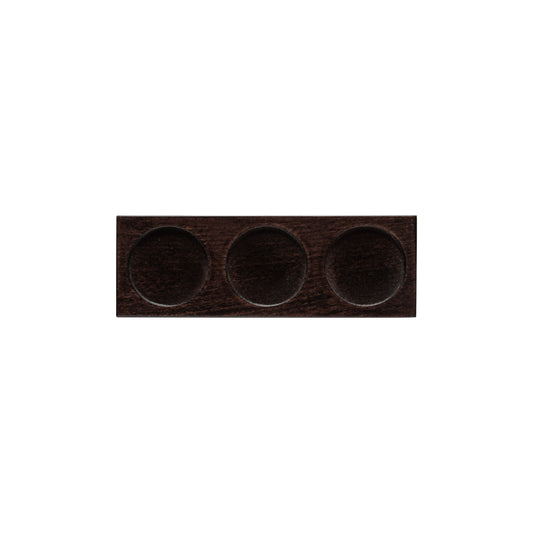 3-Section Rectangular Wood Tray Nótos